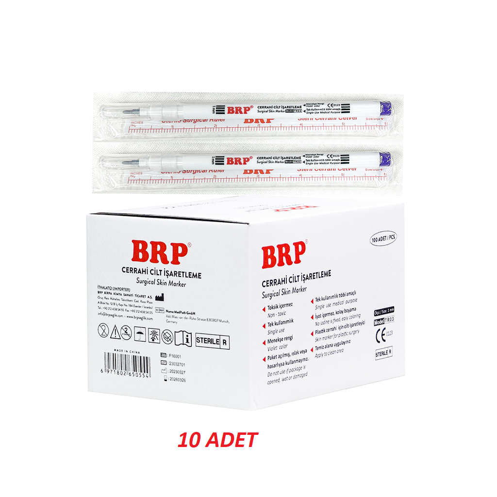 BRP Cilt İşaretleme Marker Kalem 10 adet